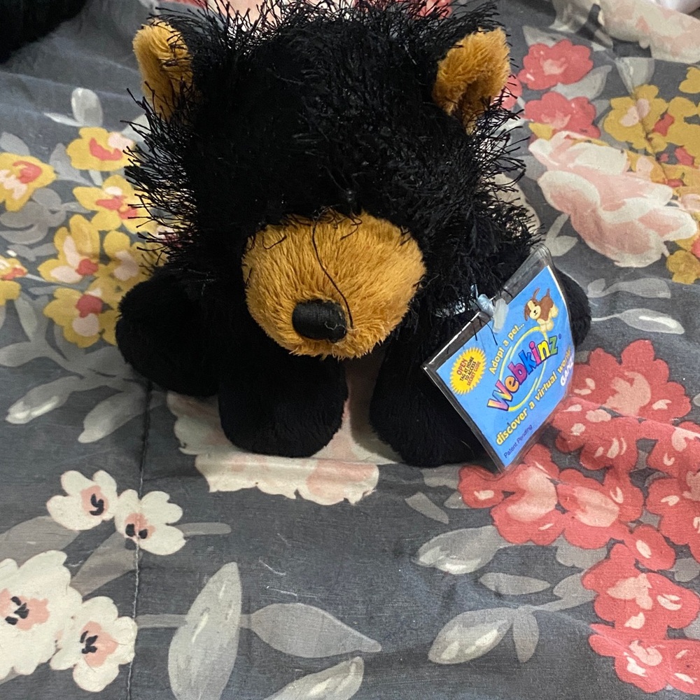 Webkinz Black and Tan Plush Toy